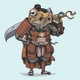 Illustration for article titled We Want to Read a Comic Book About These Amazing Samurai Frogs